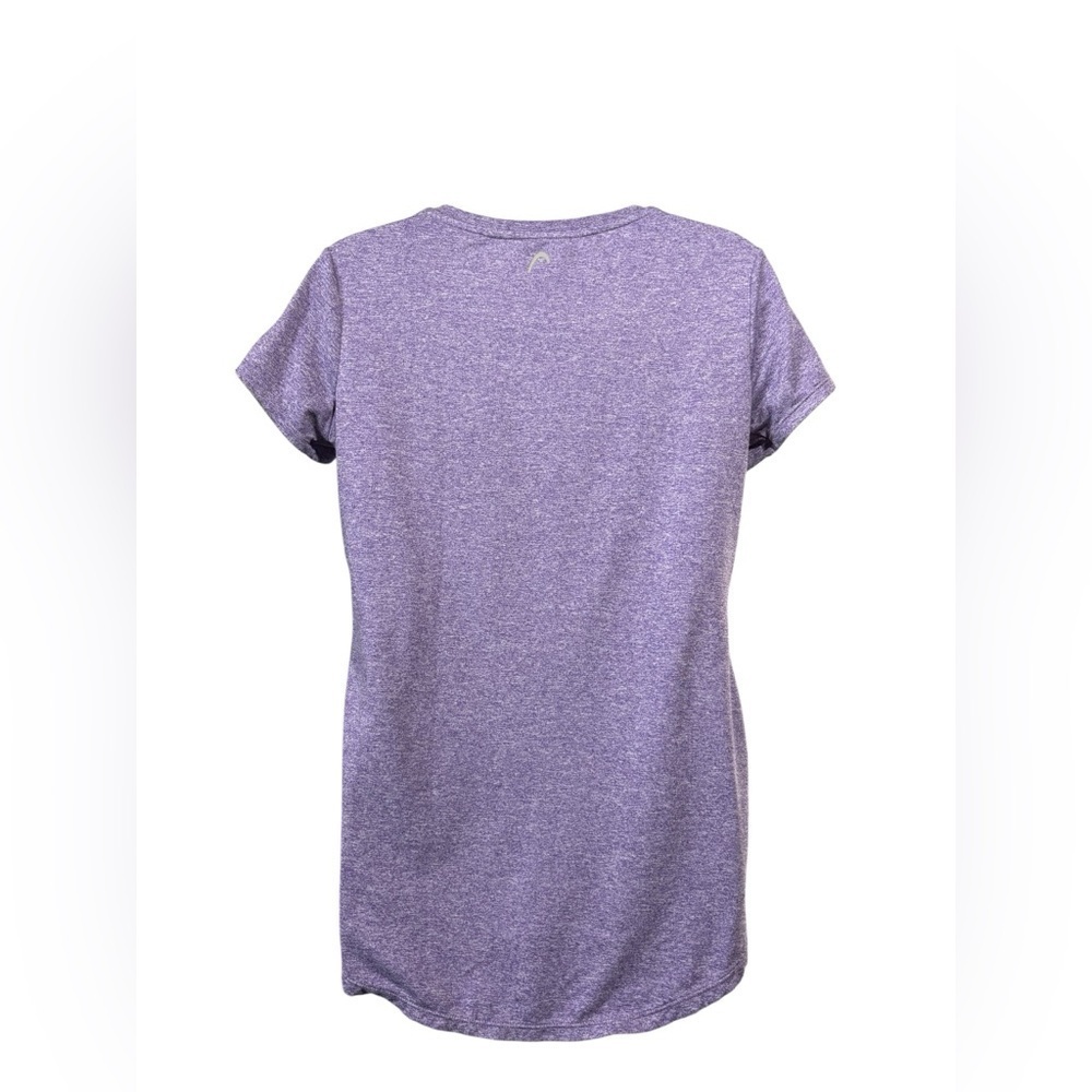 NWOT, HEAD, Women's Heather Purple Athletic T-Shirt, Small 🏃‍♀️‍➡️ - Picture 7 of 9